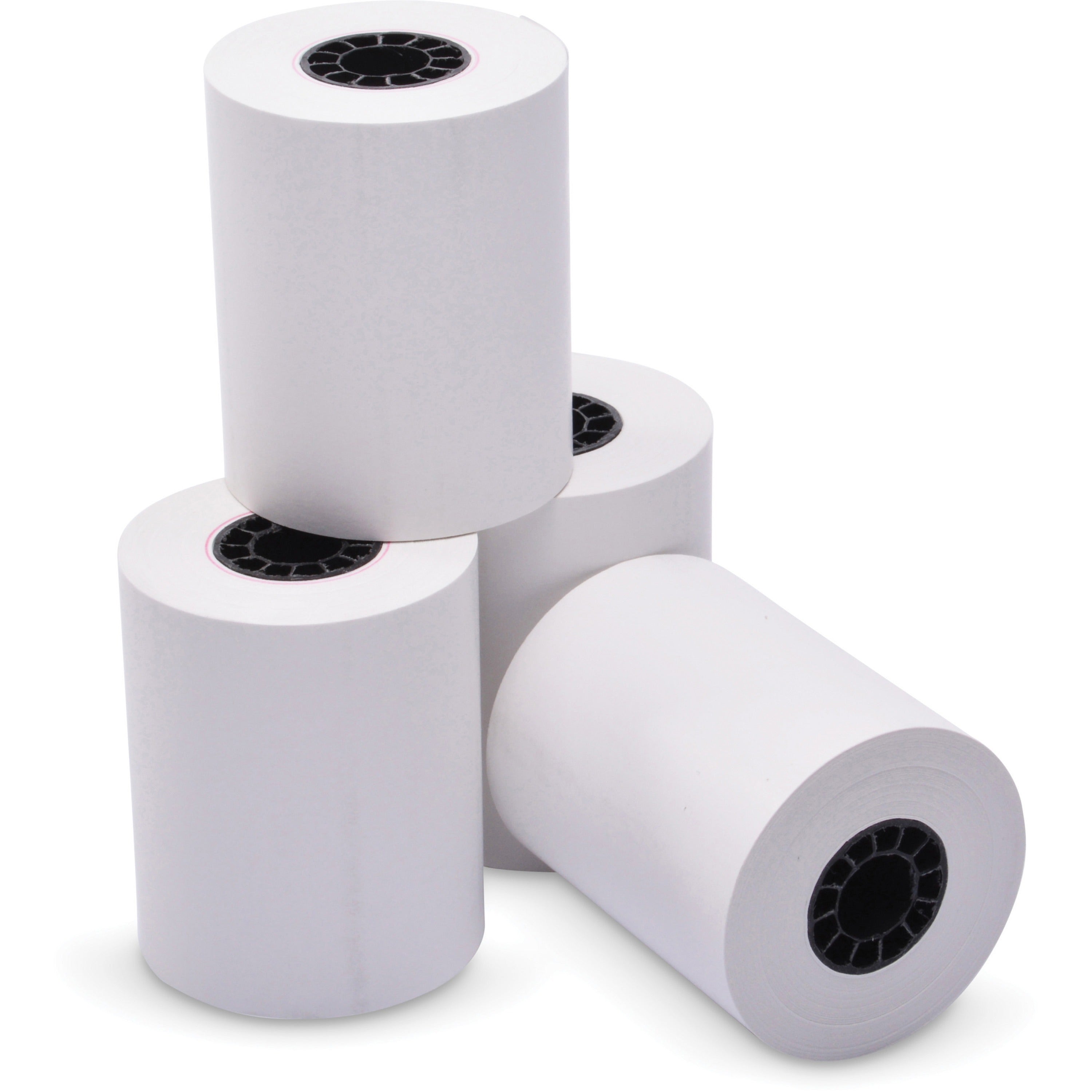 Direct Thermal Printing Paper Rolls, 0.45" Core, 2.25" x 85 ft, White, 50/Carton