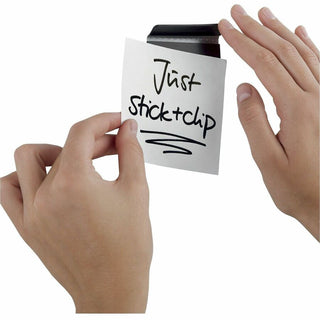 DURABLE DURAFIX Clip - 2.4" Width - for Notes, Door, Reminder, Glass, Refrigerator, Cabinet, Appointment, Reminder - Residue-free, Easy to Use - 5Pack - Black