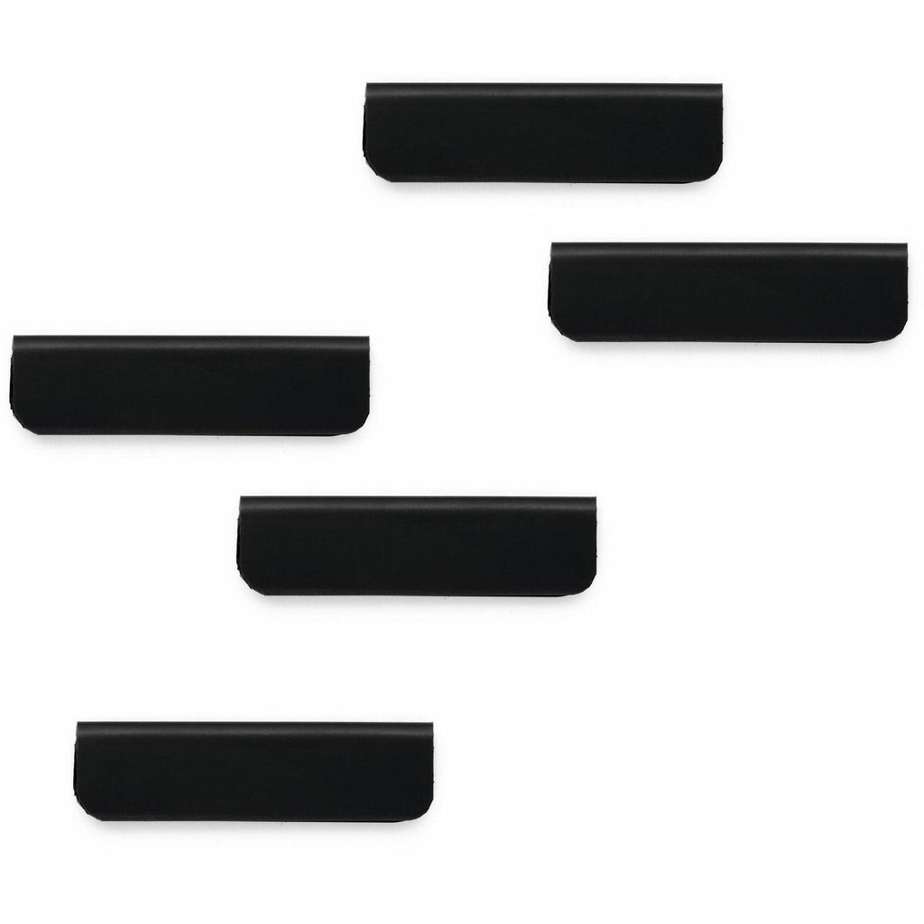 DURABLE DURAFIX Clip - 2.4" Width - for Notes, Door, Reminder, Glass, Refrigerator, Cabinet, Appointment, Reminder - Residue-free, Easy to Use - 5Pack - Black