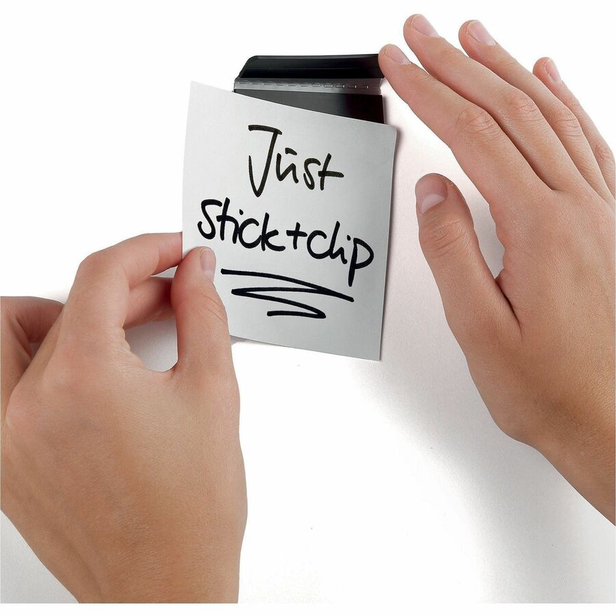 DURABLE DURAFIX Clip - 2.4" Width - for Notes, Door, Reminder, Glass, Refrigerator, Cabinet, Appointment, Reminder - Residue-free, Easy to Use - 5Pack - Silver