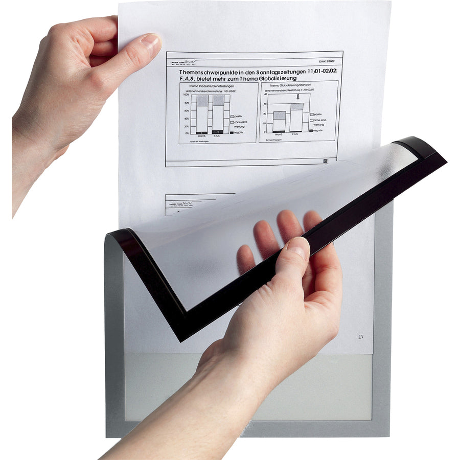 durable-duraframe-magnetic-frame-2-pack-550-holding-width-x-850-holding-height-magnetic-anti-glare-four-sided-sturdy-plastic-silver_dbl472123 - 5