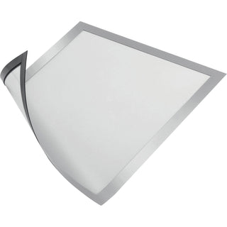 durable-duraframe-magnetic-frame-2-pack-550-holding-width-x-850-holding-height-magnetic-anti-glare-four-sided-sturdy-plastic-silver_dbl472123 - 4