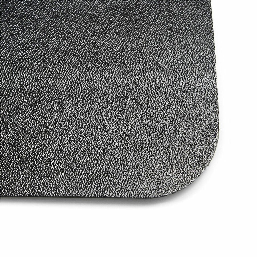 Advantagemat Black Vinyl Rectangular Chair Mat for Hard Floor - 48" x 60" - Hard Floor - 60" Length x 48" Width x 0.080" Depth x 0.080" Thickness - Rectangular - Classic - Polyvinyl Chloride (PVC) - Black - 1Each - TAA Compliant