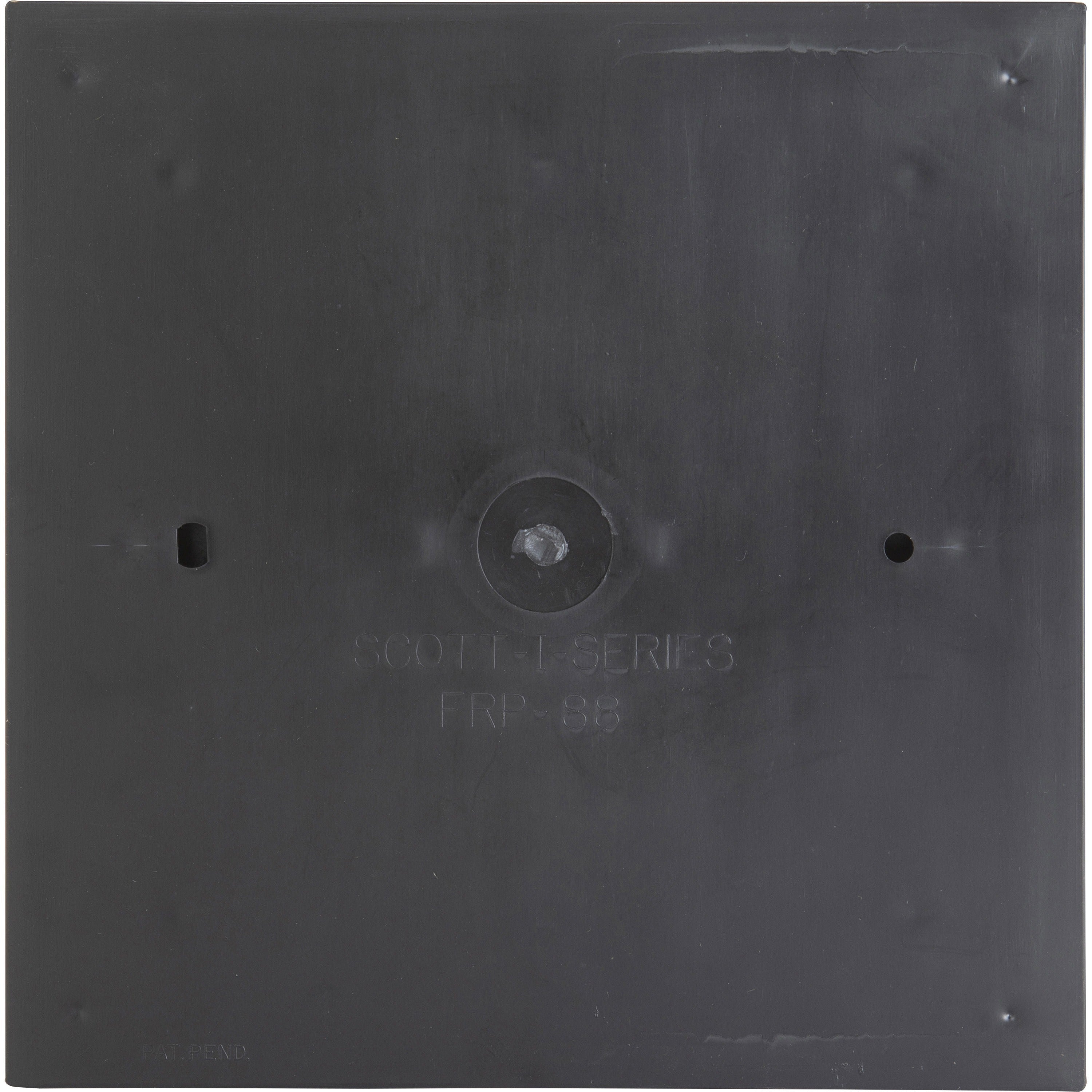 Lorell Women's Restroom Sign - 1 Each - Women Print/Message - 8" Width x 8" Height - Square Shape - Easy Readability, Injection-molded - Plastic - Black, Black - 3