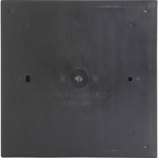 Lorell Men's Handicap Restroom Sign - 1 Each - Men Print/Message - 8" Width x 8" Height - Square Shape - Easy Readability, Injection-molded - Plastic - Black, Black