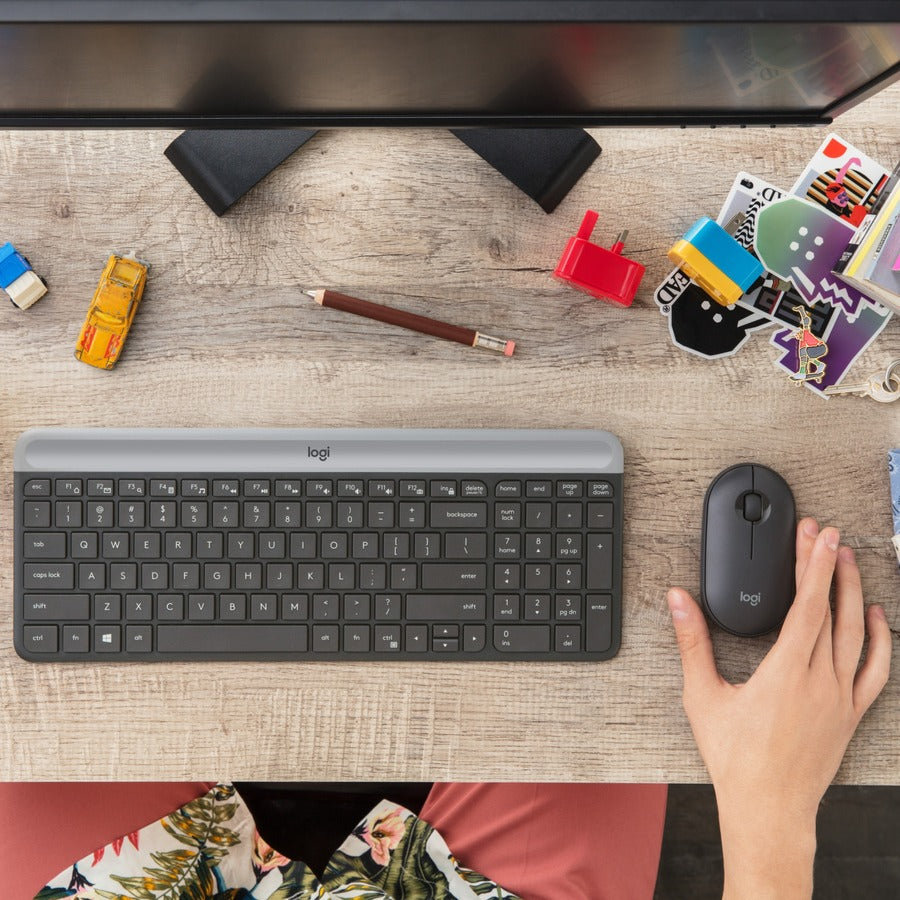 logitech-mk470-slim-wireless-combo-usb-wireless-rf-usb-wireless-rf-optical-1000-dpi-3-button-scroll-wheel-symmetrical-aa-aaa-compatible-with-windows-1-pack_log920009437 - 2