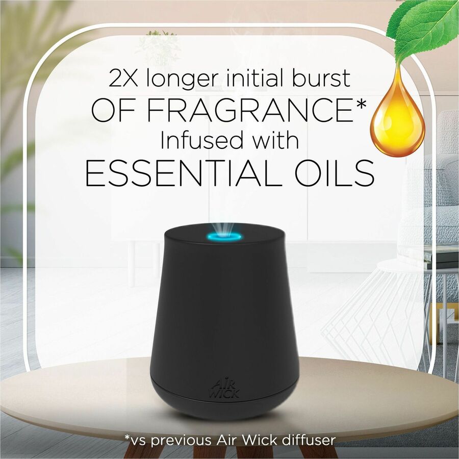 Air Wick Essential Mist Scented Diffuser Oil Refills - Oil - 0.7 fl oz (0 quart) - Lavender & Almond Blossoms - 45 Day - 6 / Carton - Long Lasting