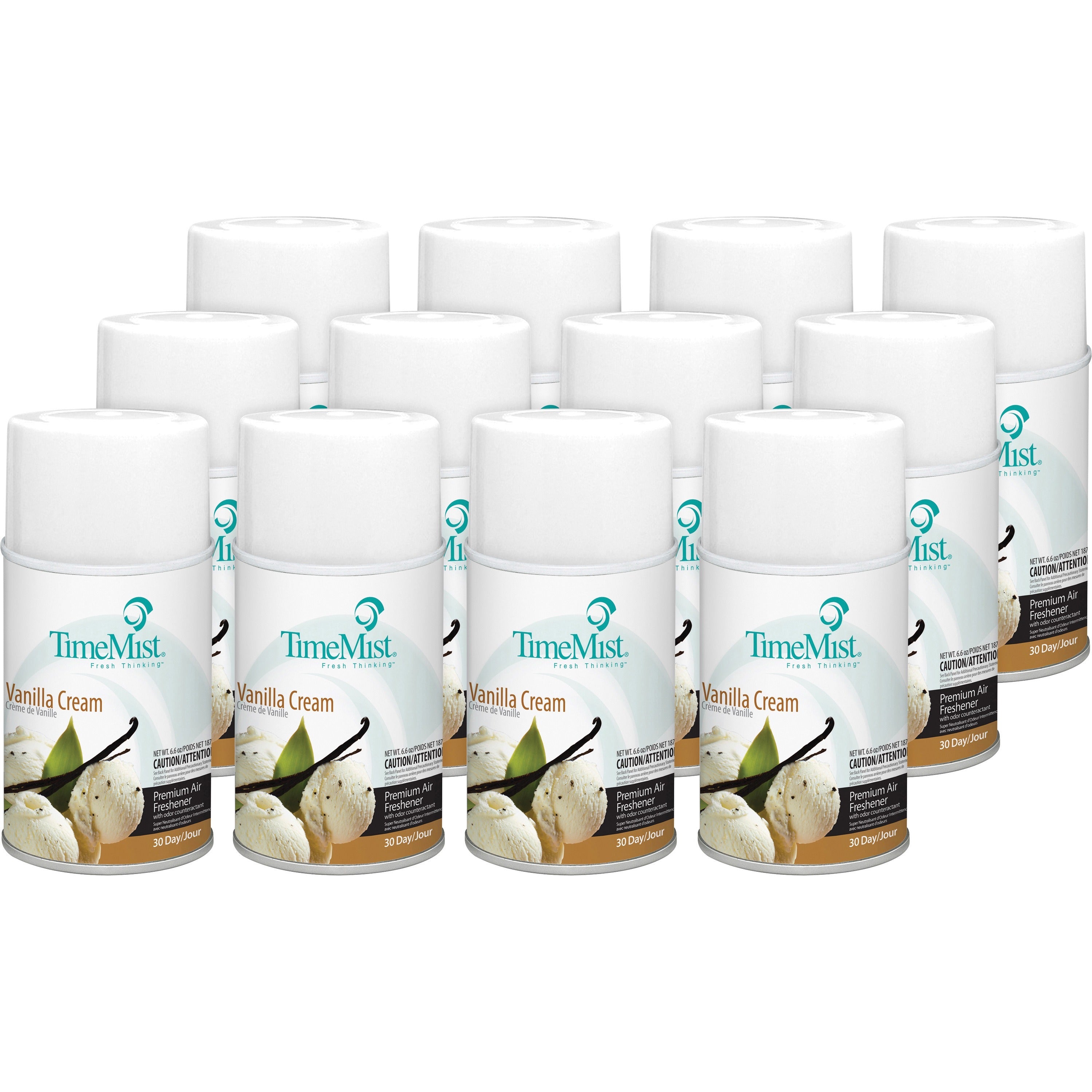 timemist-metered-30-day-vanilla-cream-scent-refill-spray-6000-ft-53-fl-oz-02-quart-vanilla-cream-30-day-12-carton-long-lasting-odor-neutralizer_tms1042737ct - 1