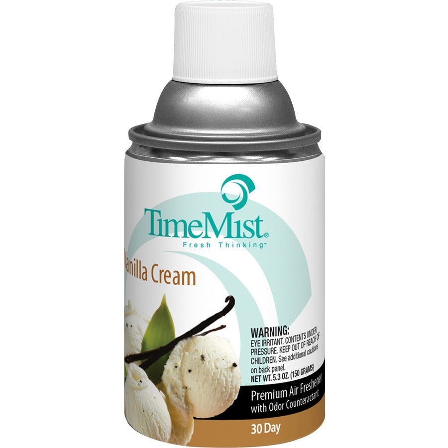 timemist-metered-30-day-vanilla-cream-scent-refill-spray-6000-ft-53-fl-oz-02-quart-vanilla-cream-30-day-12-carton-long-lasting-odor-neutralizer_tms1042737ct - 2
