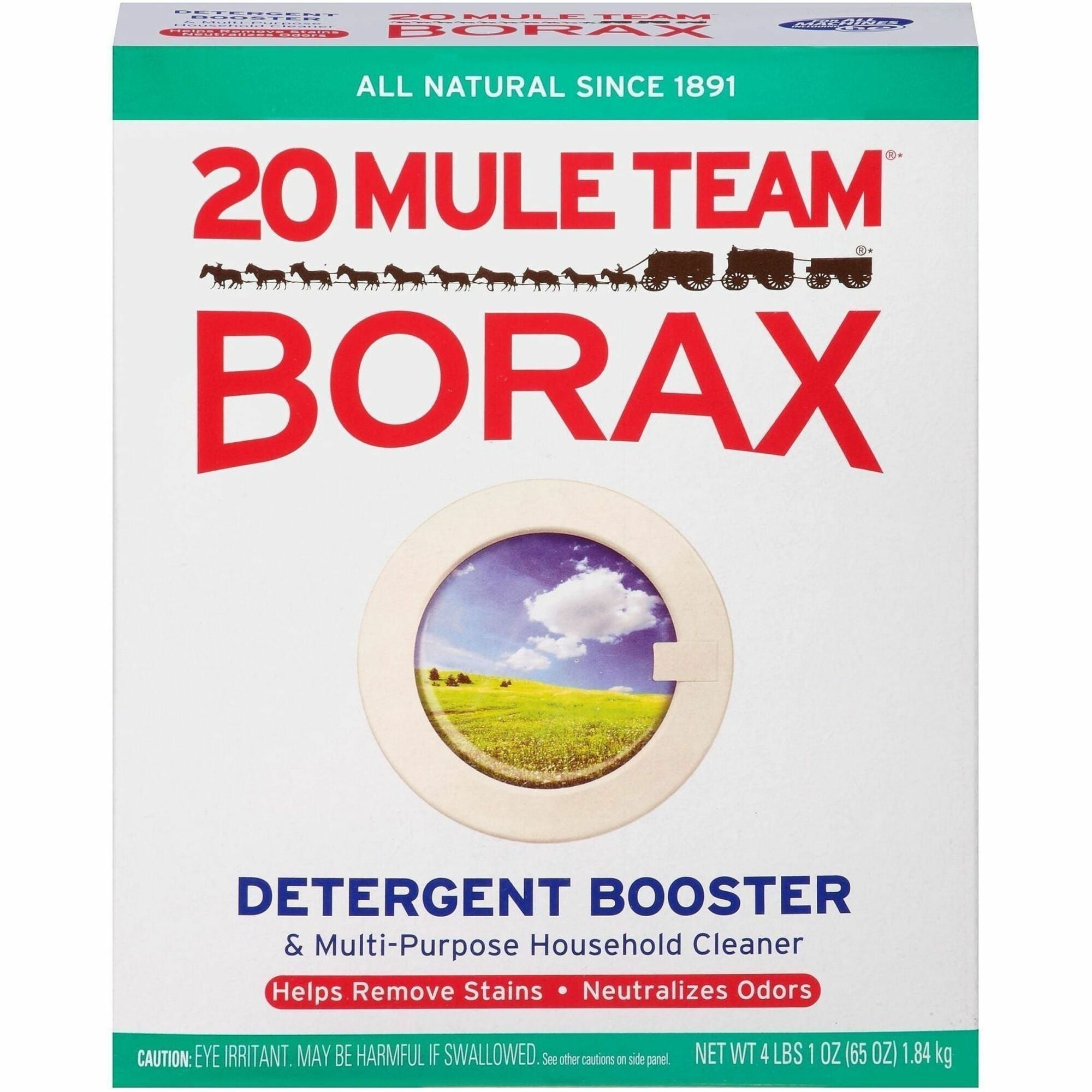 BORAX All Natural Laundry Booster - 6 / Carton - pH Balanced - Natural