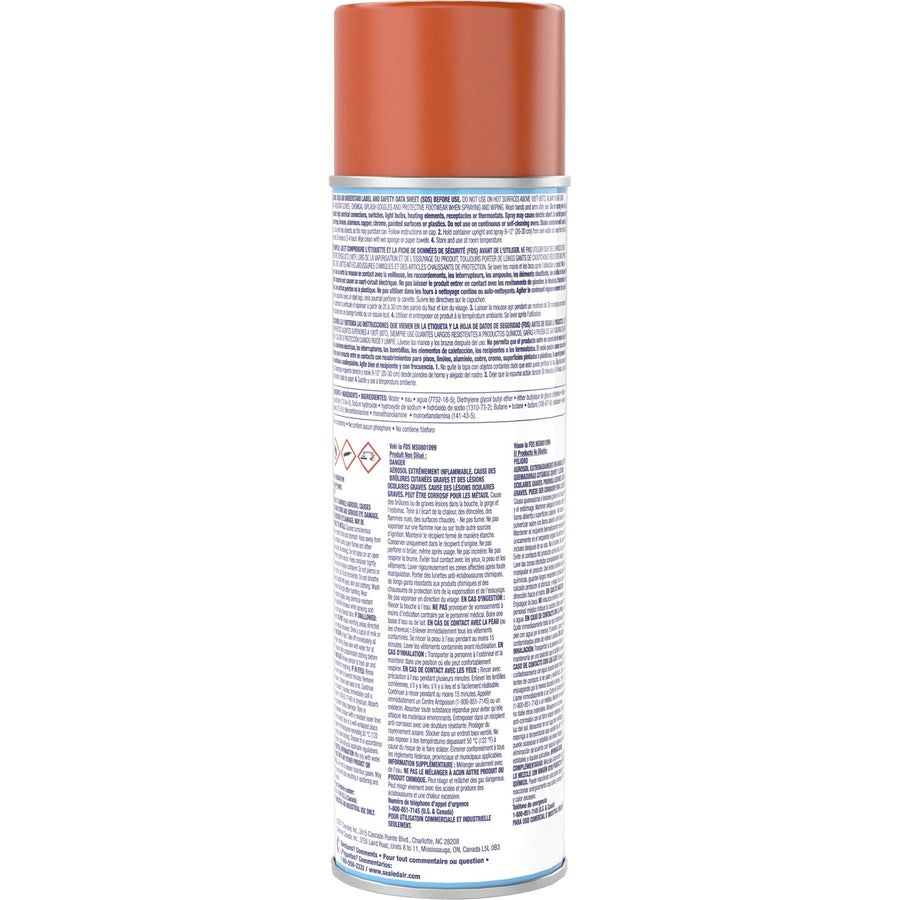 Diversey Professional Oven & Grill Cleaner - 19 fl oz (0.6 quart) - Citrus Scent - 6 / Carton - Heavy Duty, Fast Acting - Tan