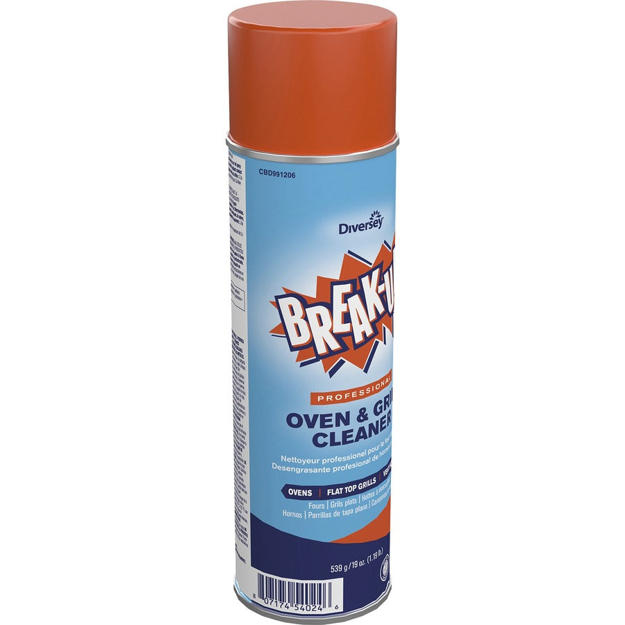 Diversey Professional Oven & Grill Cleaner - 19 fl oz (0.6 quart) - Citrus Scent - 6 / Carton - Heavy Duty, Fast Acting - Tan