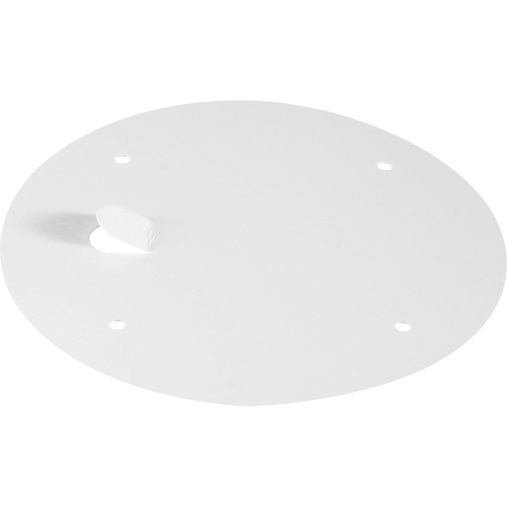 Vented Paper Finger-Pull Lids, Fits 165 oz Buckets, White, 100/Carton