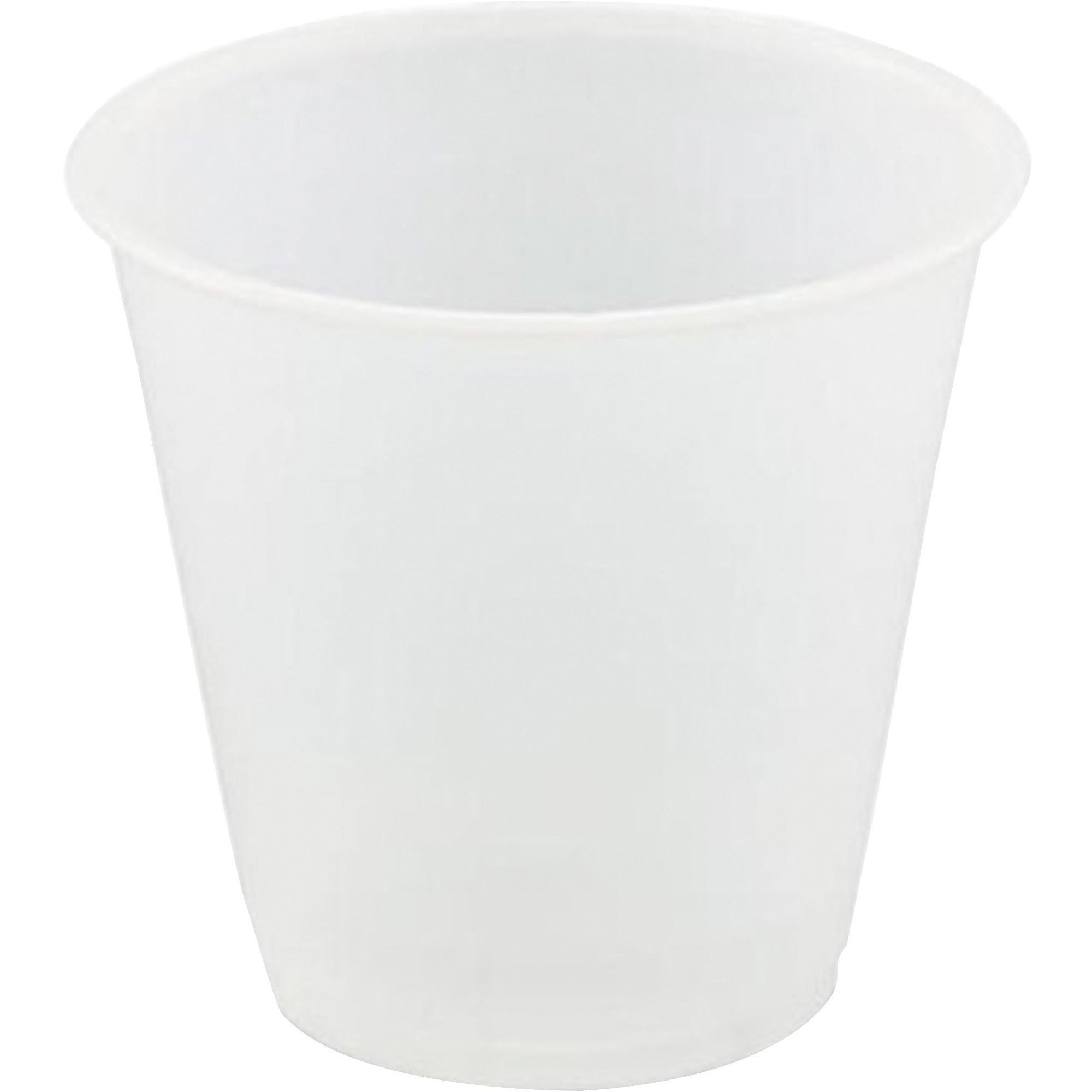 Solo Galaxy 3.5 oz Plastic Cold Cups - 100.0 / Bag - 25 / Carton - Translucent - Plastic, Polystyrene - Beverage, Cold Drink