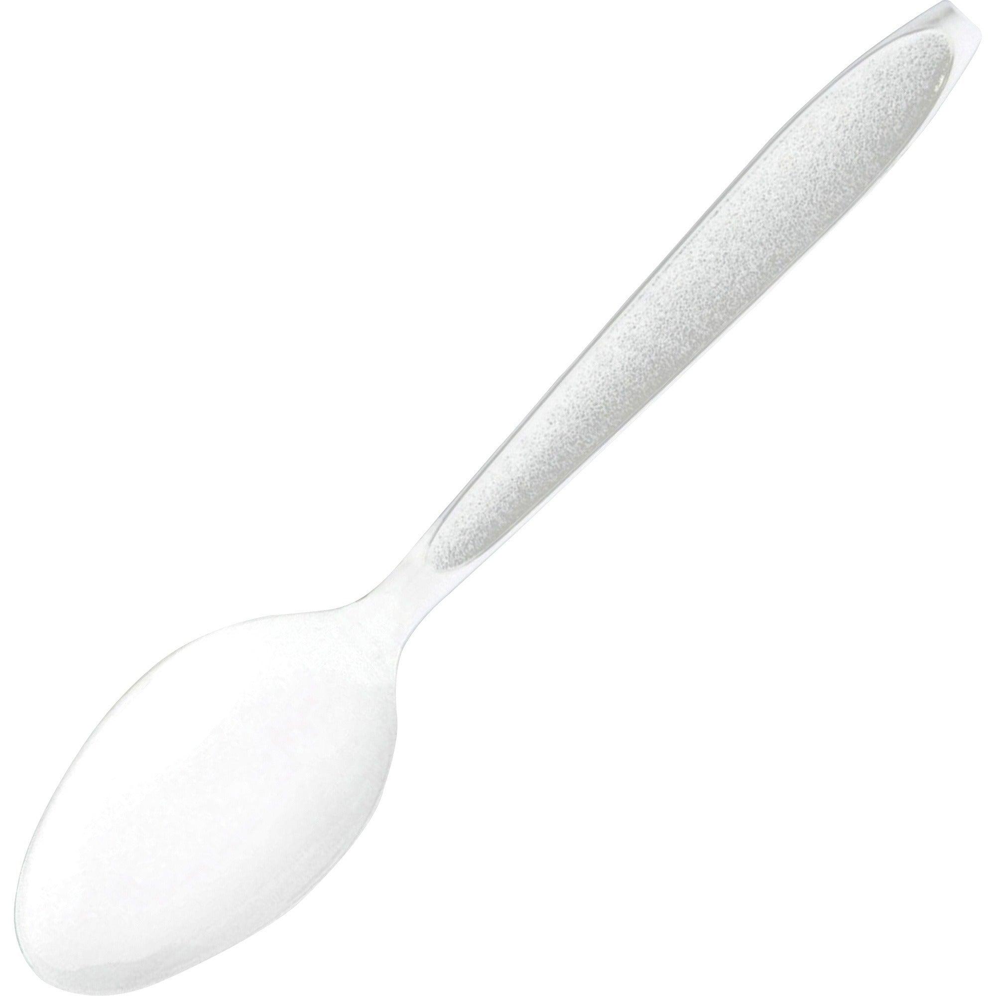 Solo Spoon - 1000/Carton - Spoon - Food - Disposable - White