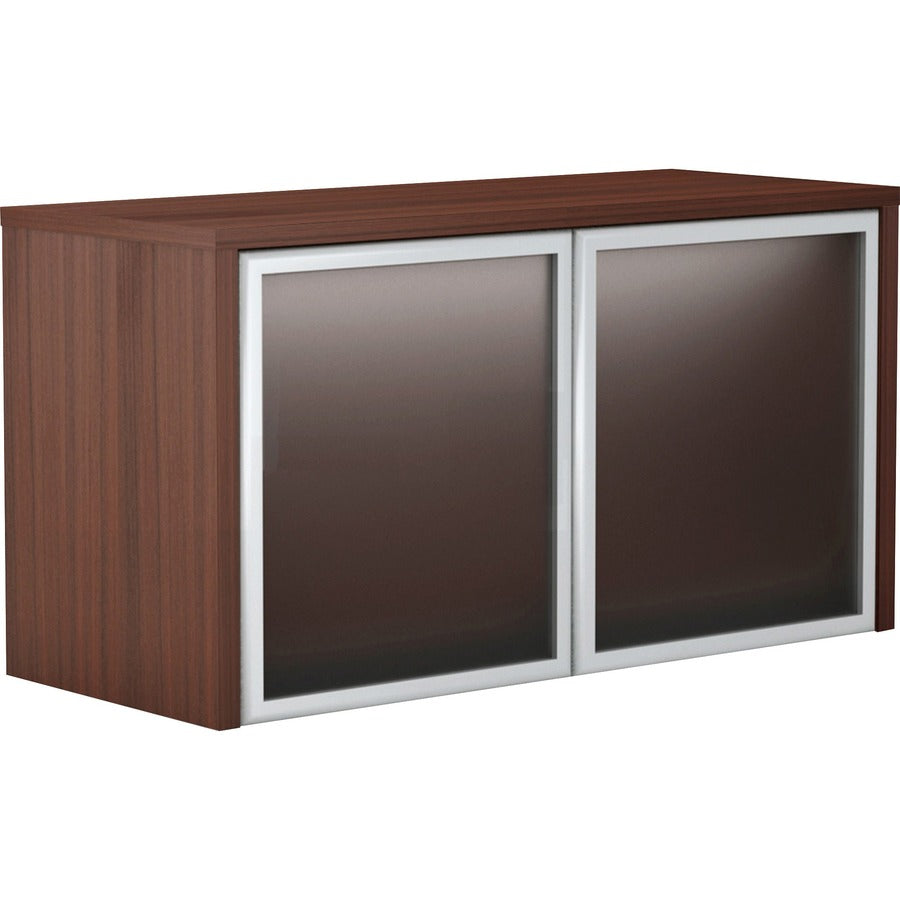 lorell-essentials-series-wall-mount-hutch-36-x-1517--1-bottom-panel-1-side-panel-06-back-panel-band-edge-material-laminate-finish-espresso-laminate_llr18240 - 7