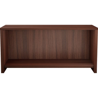 Lorell Essentials Series Wall-Mount Hutch - 36" x 15"17" , 1" Bottom Panel, 1" Side Panel, 0.6" Back Panel - Band Edge - Material: Laminate - Finish: Espresso Laminate