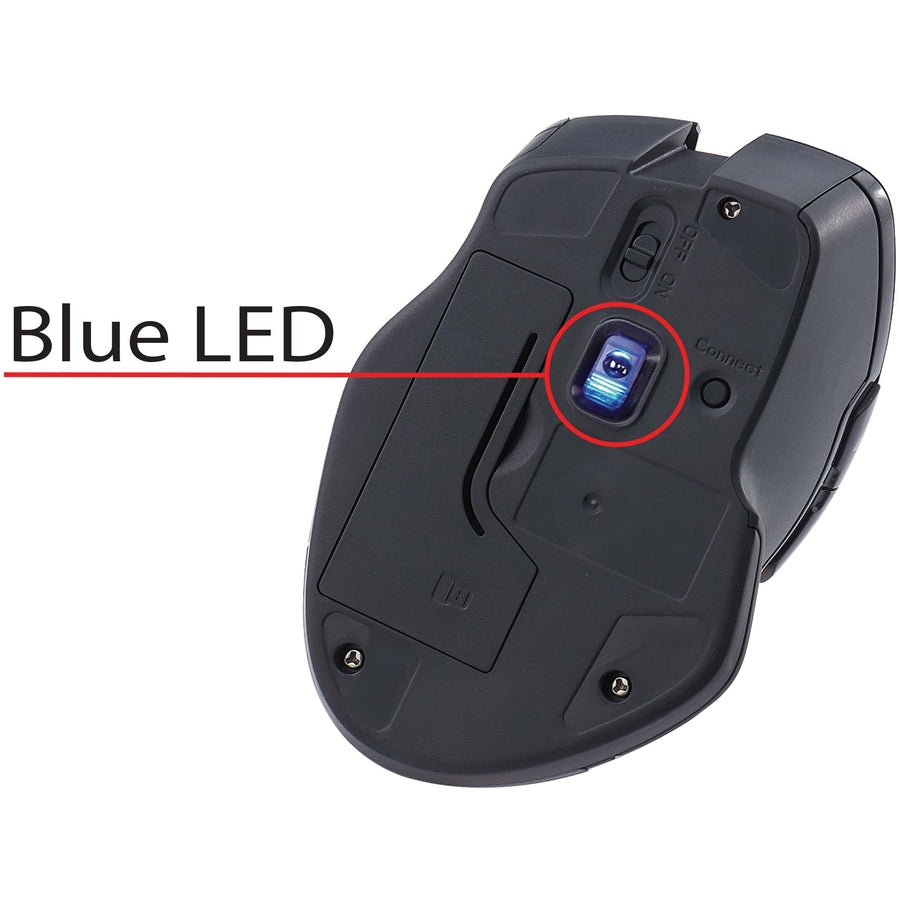 verbatim-usb-c-wireless-blue-led-mouse-graphite-blue-led-optical-wireless-radio-frequency-240-ghz-graphite-1-pack-usb-type-c-1600-dpi-6-buttons_ver70245 - 8