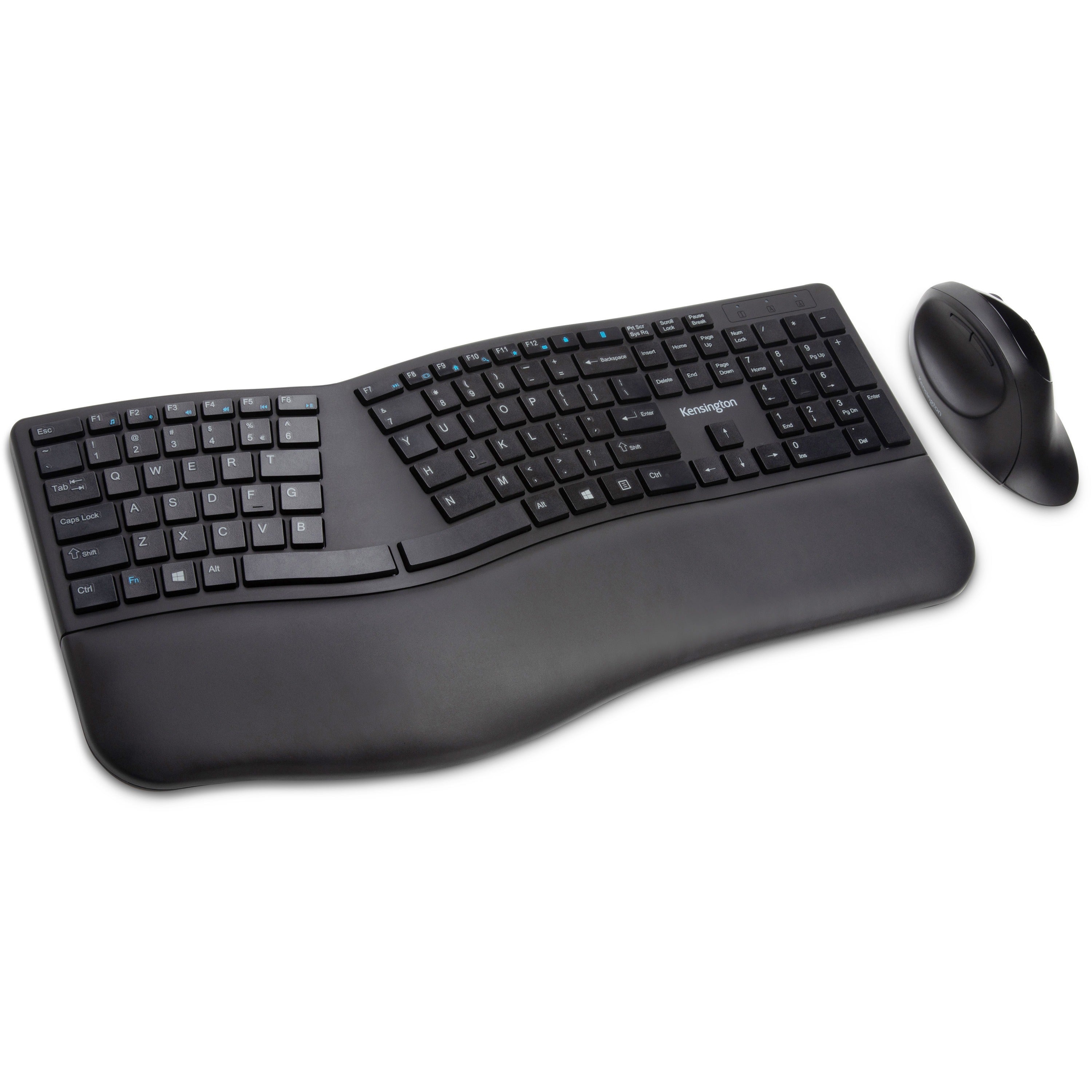 kensington-pro-fit-ergo-wireless-keyboard-mouse-wireless-bluetooth-rf-wireless-bluetooth-rf-5-button-compatible-with-computer-1-pack_kmw75406 - 1