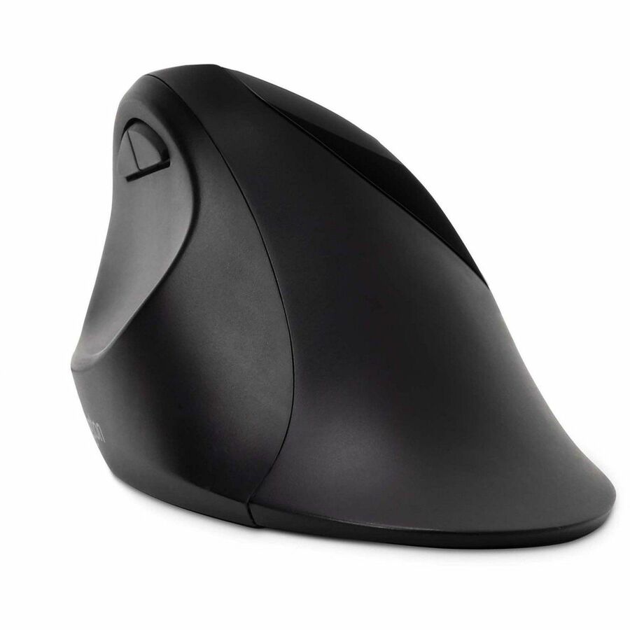 Kensington Pro Fit Ergo Wireless Mouse - Wireless - Bluetooth/Radio Frequency - 2.40 GHz - Black - 1 Pack - USB - 1600 dpi - 5 Button(s)