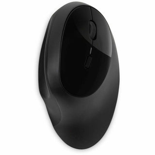 Kensington Pro Fit Ergo Wireless Mouse - Wireless - Bluetooth/Radio Frequency - 2.40 GHz - Black - 1 Pack - USB - 1600 dpi - 5 Button(s)