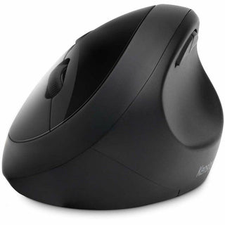 Kensington Pro Fit Ergo Wireless Mouse - Wireless - Bluetooth/Radio Frequency - 2.40 GHz - Black - 1 Pack - USB - 1600 dpi - 5 Button(s)