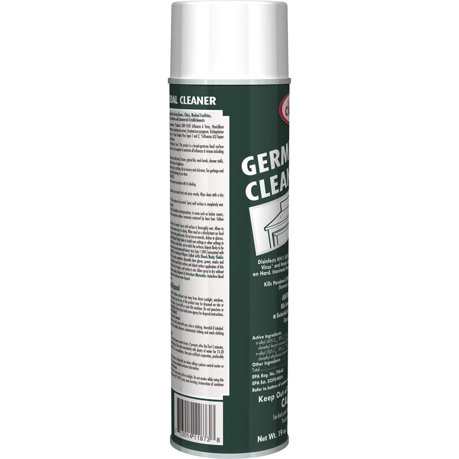 Claire Foaming Germicidal Cleaner - 20 fl oz (0.6 quart) - Floral Scent - 12 / Carton - Disinfectant, Deodorize - White