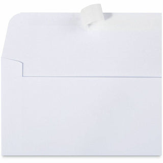Peel Seal Strip Business Envelope, #6 3/4, Square Flap, Self-Adhesive Closure, 3.63 x 6.5, White, 100/Box