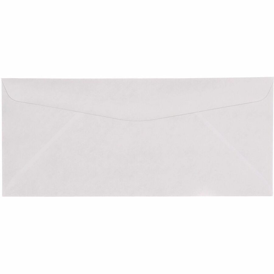 Open-Side Security Tint Business Envelope, 1 Window, #10, Commercial Flap, Gummed Closure, 4.13 x 9.5, White, 500/Box
