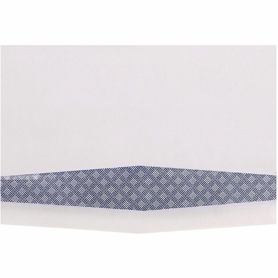 Open-Side Security Tint Business Envelope, 1 Window, #10, Commercial Flap, Gummed Closure, 4.13 x 9.5, White, 500/Box
