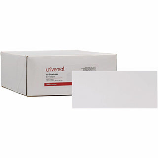 Open-Side Business Envelope, #9, Square Flap, Gummed Closure, 3.88 x 8.88, White, 500/Box