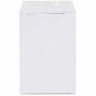Catalog Envelope, 24 lb Bond Weight Paper, #1 3/4, Square Flap, Gummed Closure, 6.5 x 9.5, White, 500/Box