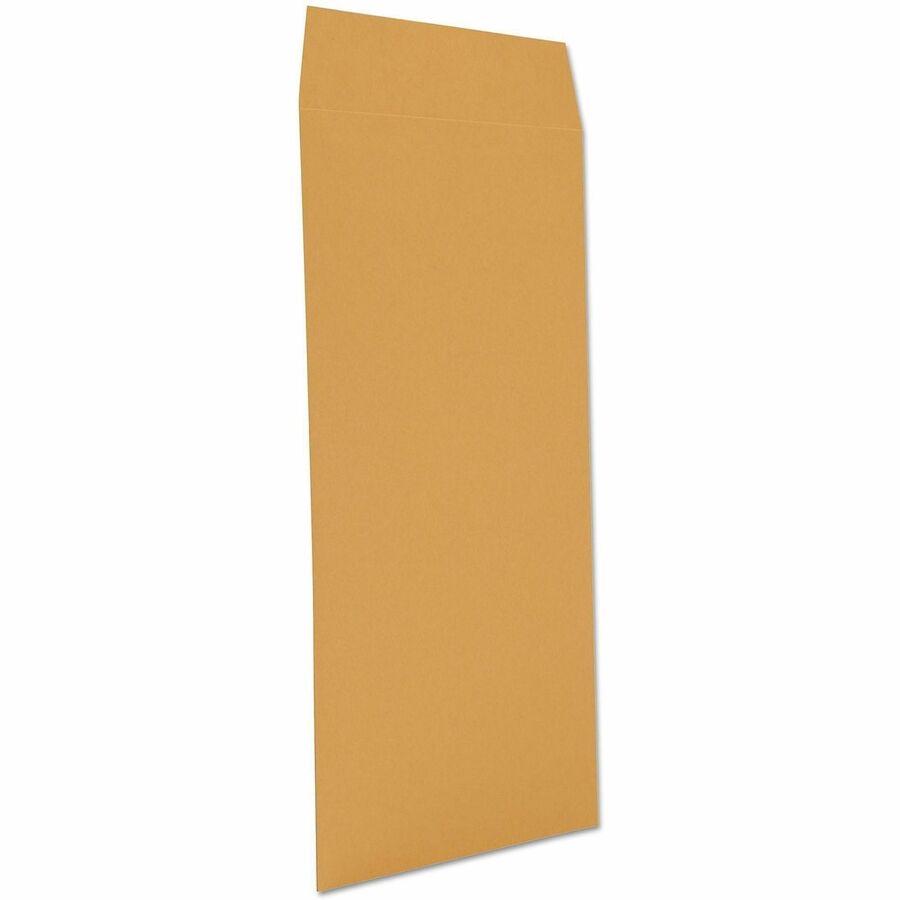 Catalog Envelope, 24 lb Bond Weight Paper, #10 1/2, Square Flap, Gummed Closure, 9 x 12, Brown Kraft, 250/Box