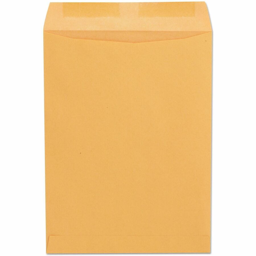 Catalog Envelope, 24 lb Bond Weight Paper, #10 1/2, Square Flap, Gummed Closure, 9 x 12, Brown Kraft, 250/Box