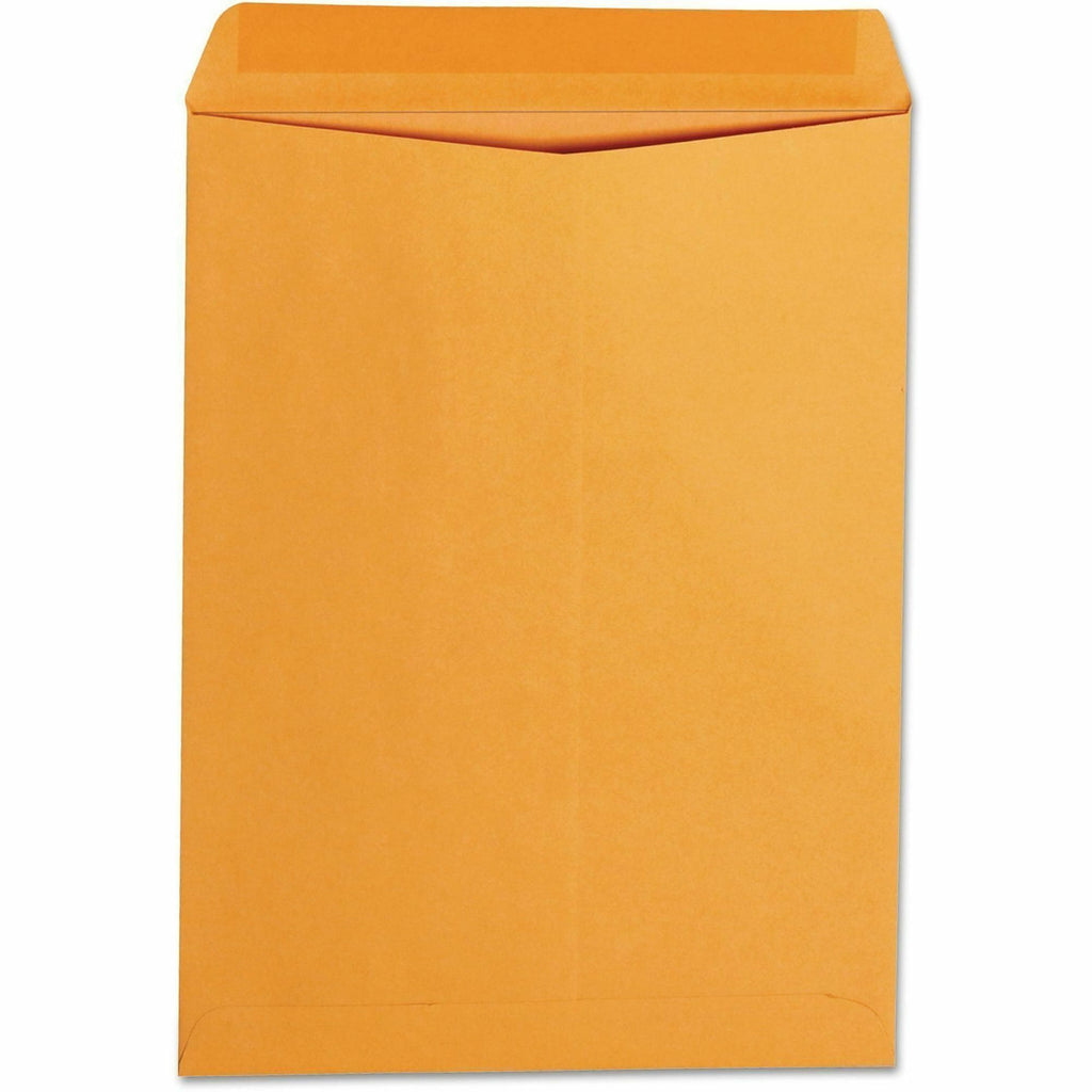 Catalog Envelope, 24 lb Bond Weight Paper, #10 1/2, Square Flap, Gummed Closure, 9 x 12, Brown Kraft, 250/Box