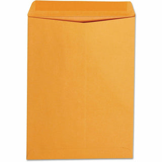Catalog Envelope, 24 lb Bond Weight Paper, #10 1/2, Square Flap, Gummed Closure, 9 x 12, Brown Kraft, 250/Box