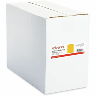Catalog Envelope, #13 1/2, Square Flap, Gummed Closure, 10 x 13, Brown Kraft, 250/Box