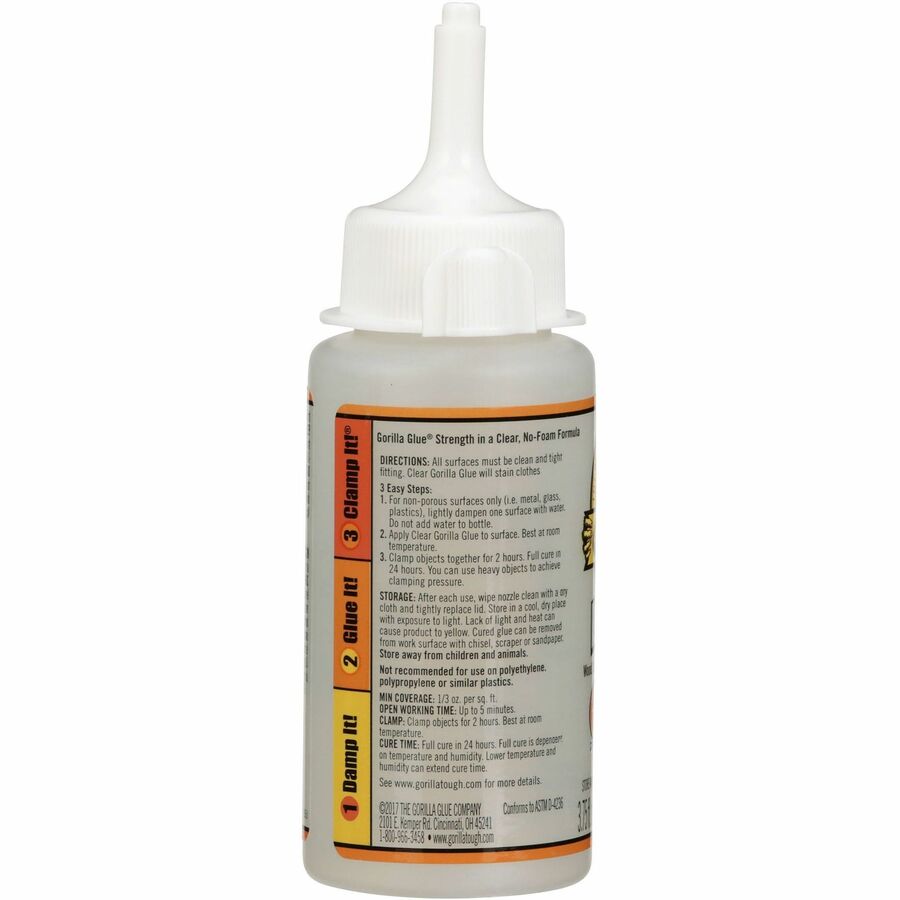 Gorilla Clear Glue - 3.75 fl oz - 1 Each - Clear