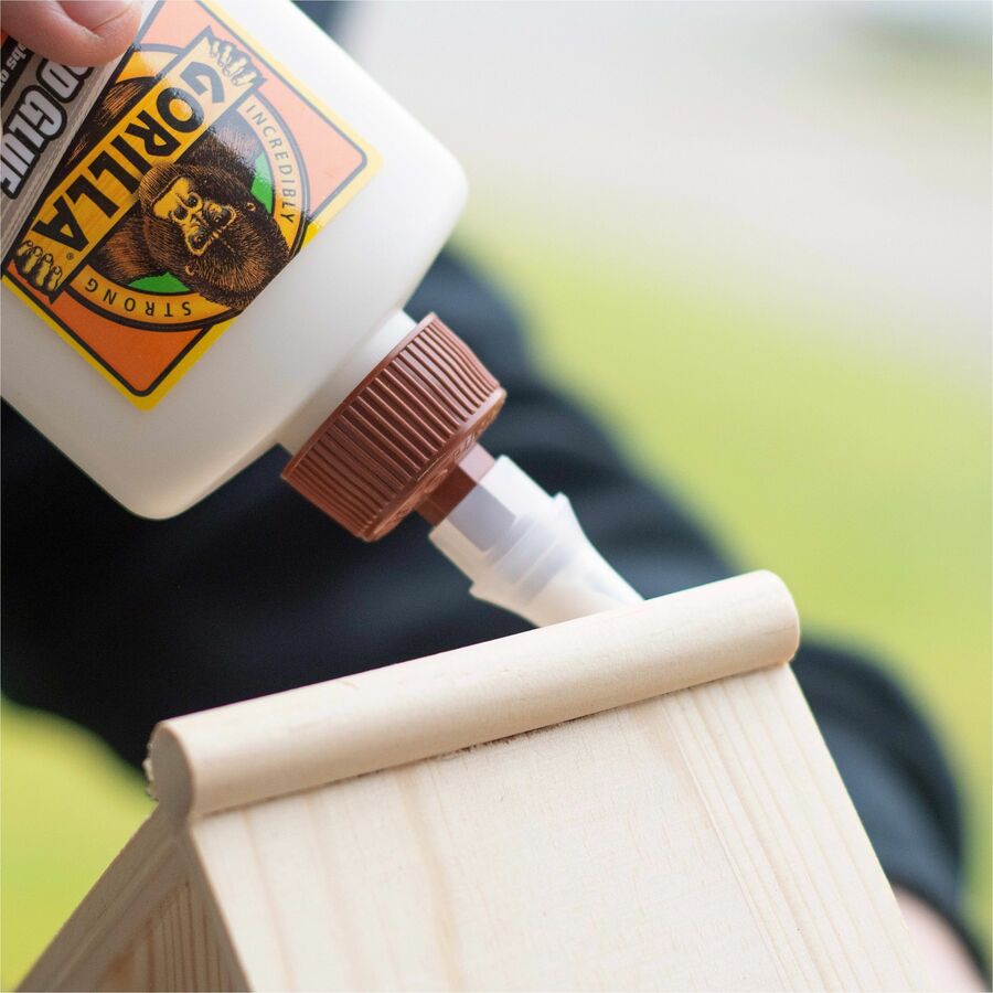 Wood Glue, 4 oz, Dries Light Tan