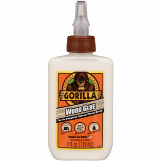 Wood Glue, 4 oz, Dries Light Tan