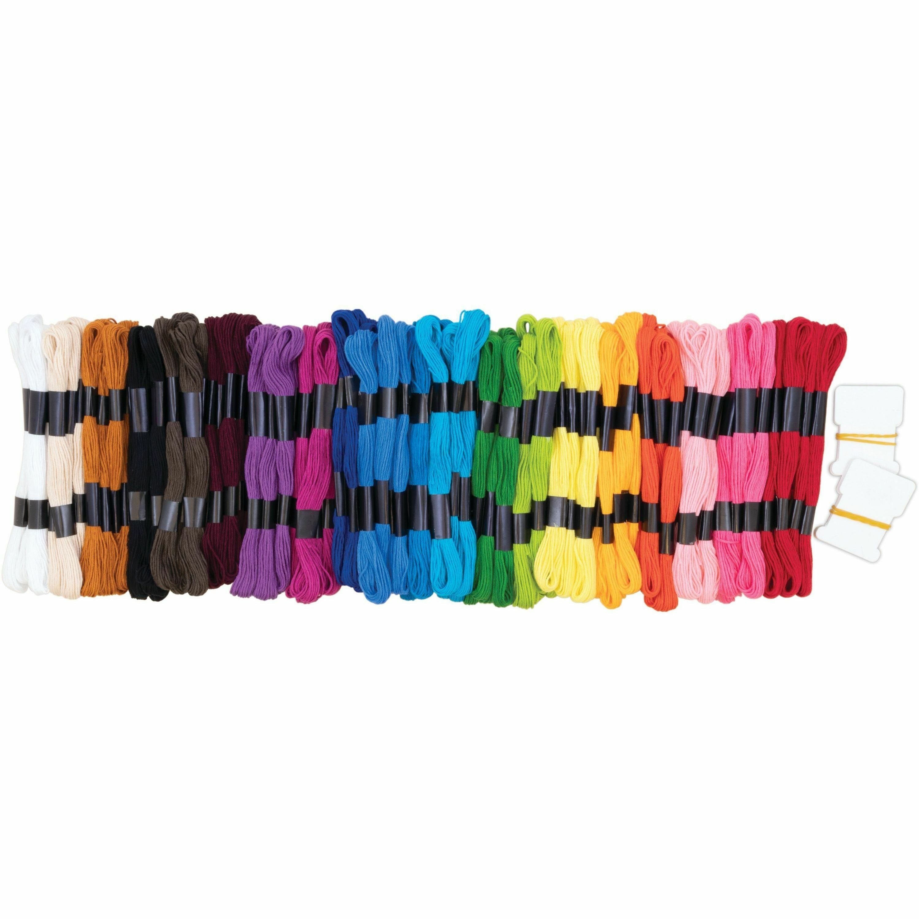 Creativity Street Embroidery Thread Pack - Assorted - 3