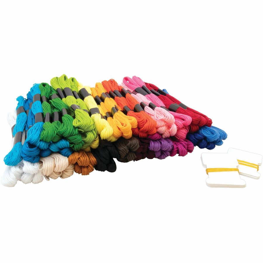 Creativity Street Embroidery Thread Pack - Assorted - 7