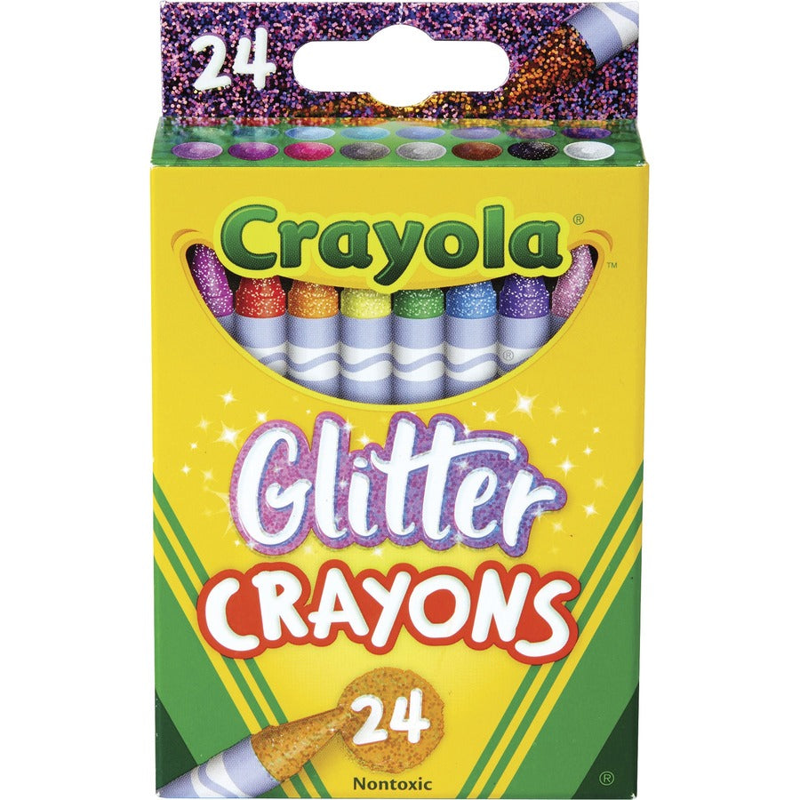 crayola-glitter-crayons-assorted-24-pack_cyo523715 - 2