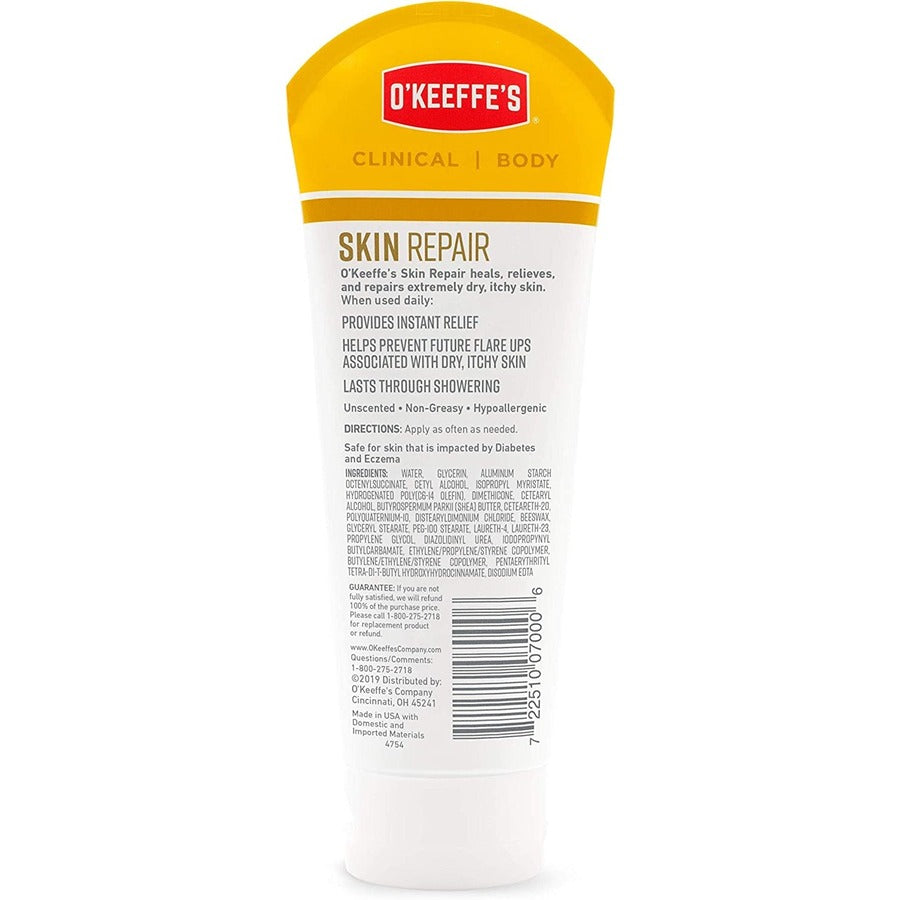 O'Keeffe's Skin Repair Body Lotion - Cream - 7 fl oz - For Dry Skin - Applicable on Body - Itchy Skin - Moisturising - 1 Each