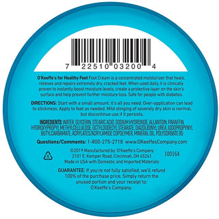 okeeffes-healthy-feet-foot-cream-cream-320-fl-oz-for-dry-skin-cracked-scaly-skin-rough-skin-non-greasy-moisturising-1-each_gork0320005 - 5