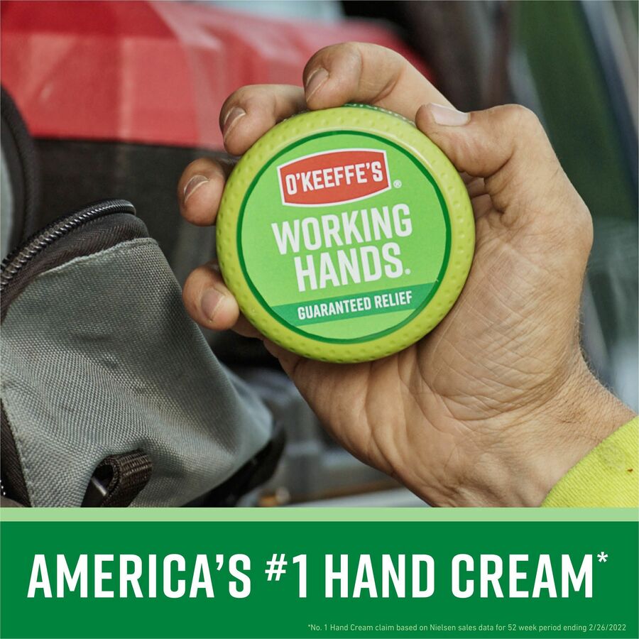 O'Keeffe's Working Hands Hand Cream - Cream - 3.40 fl oz - For Dry Skin - Applicable on Hand - Cracked/Scaly Skin - Moisturising - 1 Each