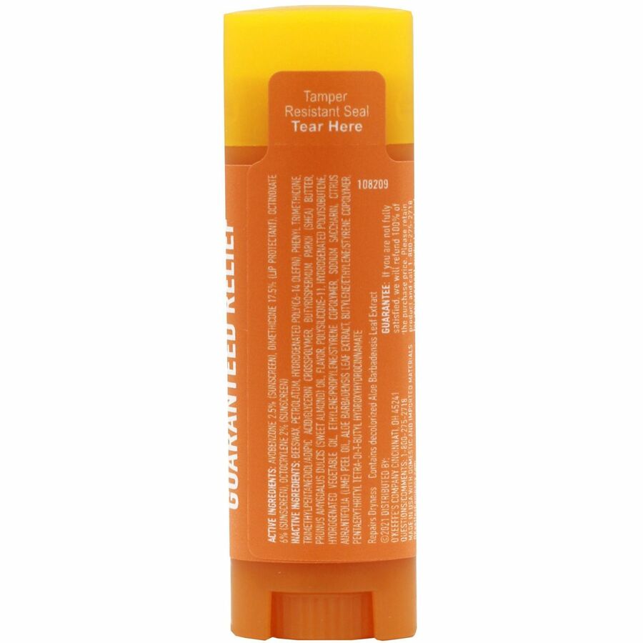 O'Keeffe's SPF 35 Lip Balm - Cream - 0.15 fl oz - For Dry Skin - SPF 35 - Applicable on Lip - Cracked/Scaly Skin, Sunburn - Moisturising, Water Resistant - 1 Each