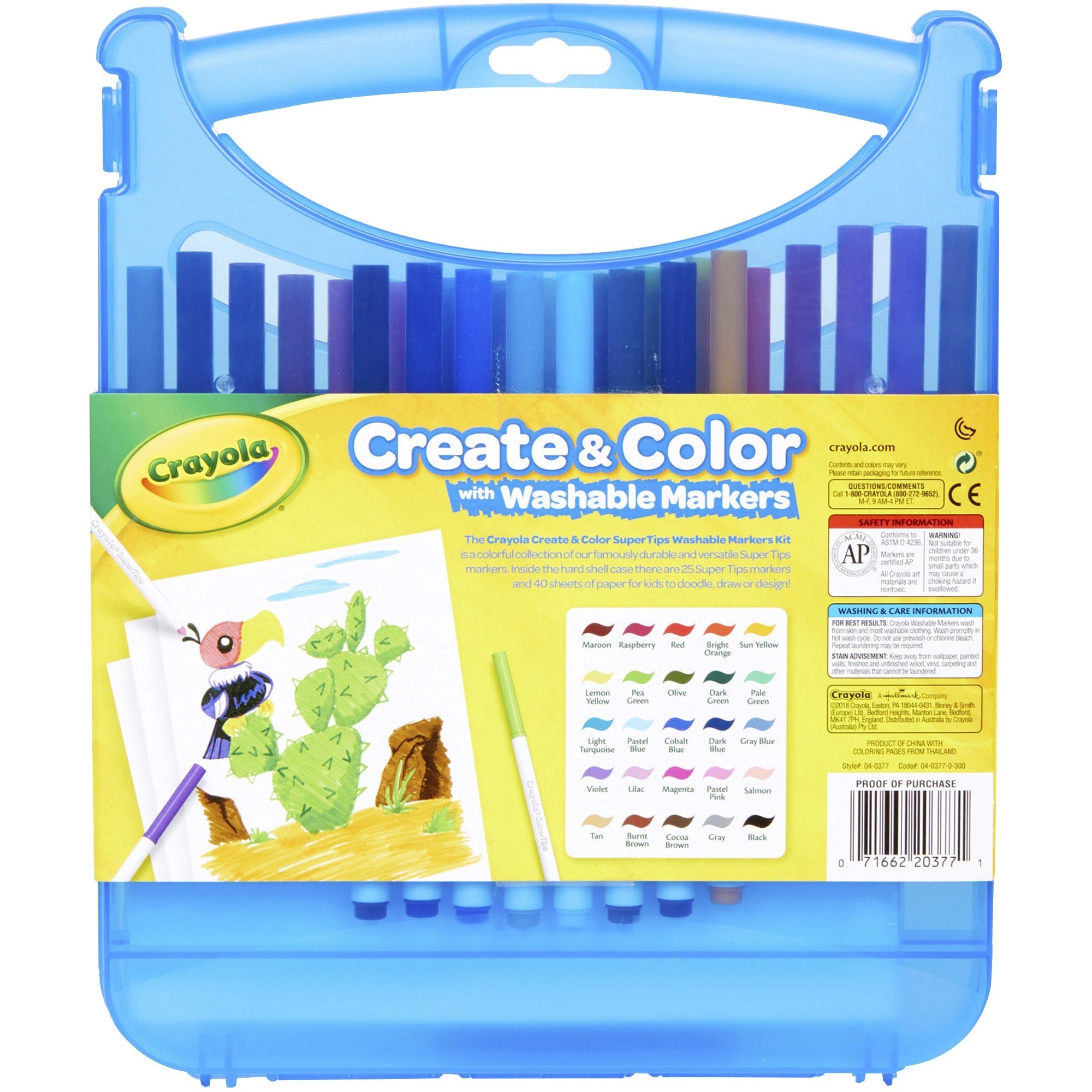 crayola-super-tips-art-kit-classroom-home-art-recommended-for-4-year-65-pieces-125height-x-925width-x-1130length-1-kit-assorted_cyo040377 - 3
