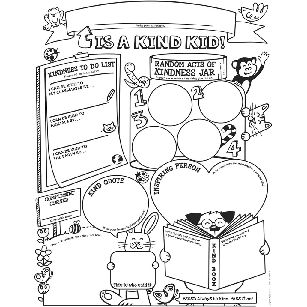 scholastic-3-6-class-kindness-personal-poster-92-width-x-7-height-black-white_shs1338227149 - 1
