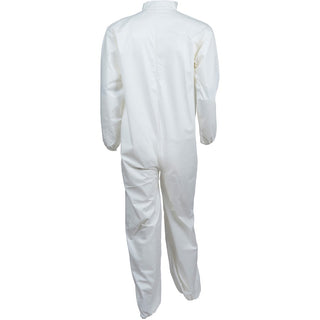 A40 Elastic-Cuff and Ankles Coveralls, 3X-Large, White, 25/Carton